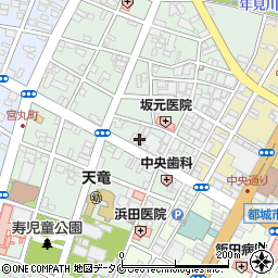 宮崎県都城市牟田町10周辺の地図