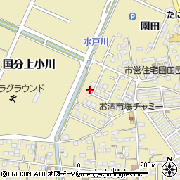 鹿児島県霧島市国分上小川1440周辺の地図