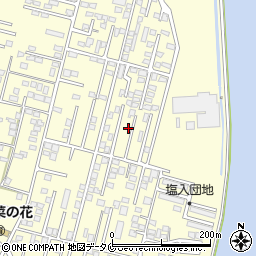 鹿児島県姶良市東餅田1169-7周辺の地図
