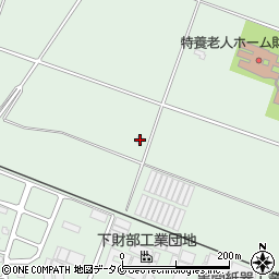 鹿児島県曽於市財部町下財部1651-2周辺の地図