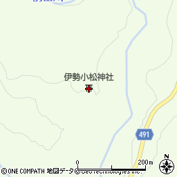 伊勢小松神社周辺の地図