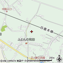 鹿児島県曽於市財部町下財部1721-5周辺の地図