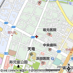 宮崎県都城市牟田町10-16周辺の地図