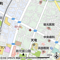 宮崎県都城市牟田町6-3周辺の地図
