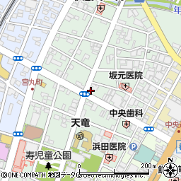 宮崎県都城市牟田町10-17周辺の地図