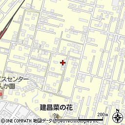 鹿児島県姶良市東餅田1379-2周辺の地図