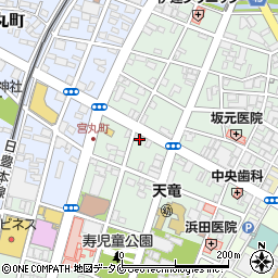 宮崎県都城市牟田町6-1周辺の地図