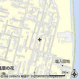 鹿児島県姶良市東餅田1167-10周辺の地図