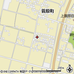 宮崎県都城市蓑原町8810-11周辺の地図