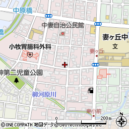 宮崎県都城市中原町16-10周辺の地図