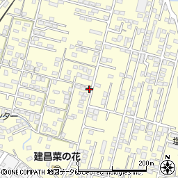 鹿児島県姶良市東餅田1381-12周辺の地図