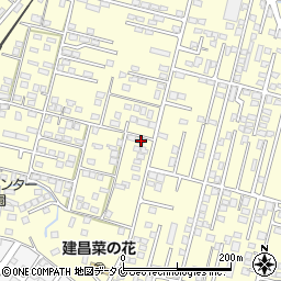 鹿児島県姶良市東餅田1381-11周辺の地図