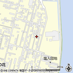 鹿児島県姶良市東餅田1169-10周辺の地図