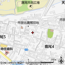 都城榎原簡易郵便局周辺の地図