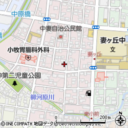 宮崎県都城市中原町16-8周辺の地図