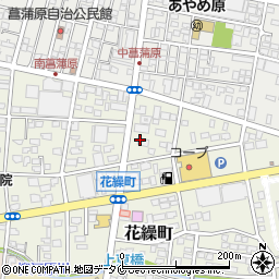 宮崎県都城市花繰町周辺の地図