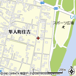 鹿児島県霧島市隼人町住吉928周辺の地図