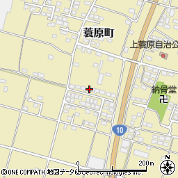 宮崎県都城市蓑原町8810周辺の地図