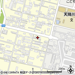 鹿児島県霧島市隼人町住吉316周辺の地図