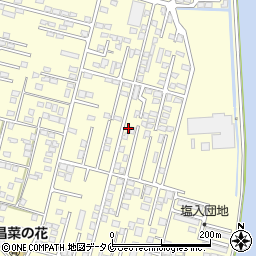 鹿児島県姶良市東餅田1165-8周辺の地図