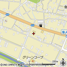 鹿児島県霧島市隼人町真孝1283周辺の地図