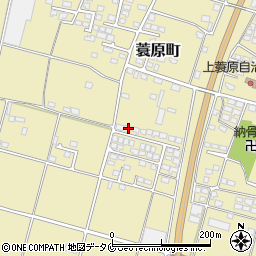 宮崎県都城市蓑原町8810-4周辺の地図