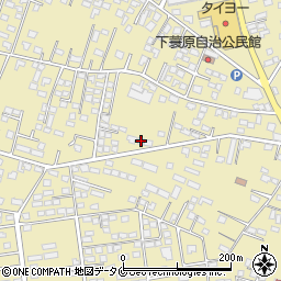 宮崎県都城市蓑原町2908周辺の地図