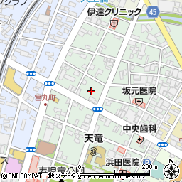 宮崎県都城市牟田町14周辺の地図