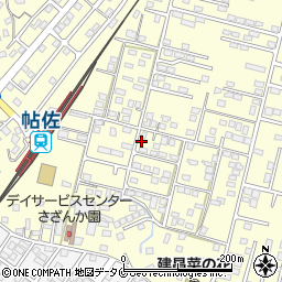 鹿児島県姶良市東餅田1552-12周辺の地図
