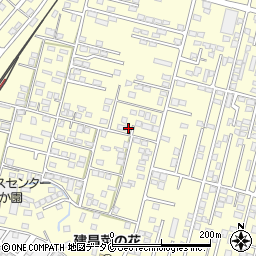 鹿児島県姶良市東餅田1383-1周辺の地図