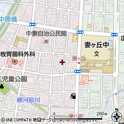 宮崎県都城市中原町17-7周辺の地図