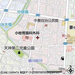 宮崎県都城市中原町15周辺の地図