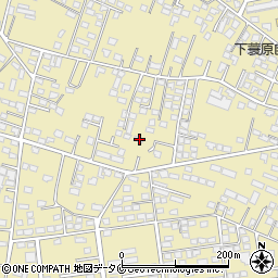宮崎県都城市蓑原町2989-3周辺の地図