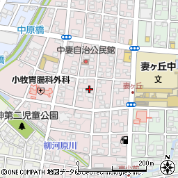 宮崎県都城市中原町16-6周辺の地図