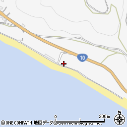 鹿児島県霧島市隼人町小浜5790周辺の地図