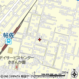 鹿児島県姶良市東餅田1552-8周辺の地図
