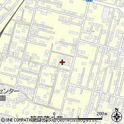 鹿児島県姶良市東餅田1383-3周辺の地図