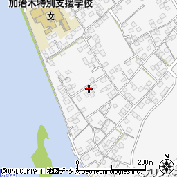 鹿児島県姶良市加治木町木田1536周辺の地図