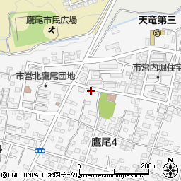 石材クリーンサービス都城周辺の地図