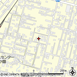 鹿児島県姶良市東餅田1383周辺の地図
