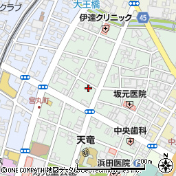 宮崎県都城市牟田町14-3周辺の地図