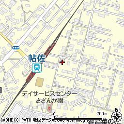 鹿児島県姶良市東餅田1340周辺の地図
