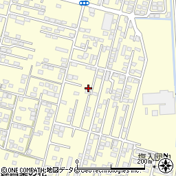 鹿児島県姶良市東餅田1150-8周辺の地図