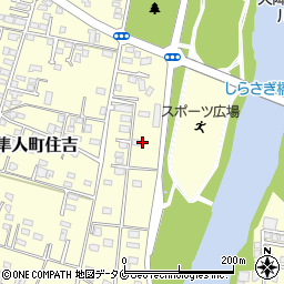 鹿児島県霧島市隼人町住吉933周辺の地図