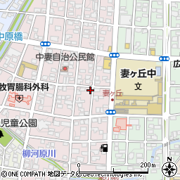 宮崎県都城市中原町17-3周辺の地図