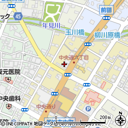 宮崎県都城市中町6-16周辺の地図