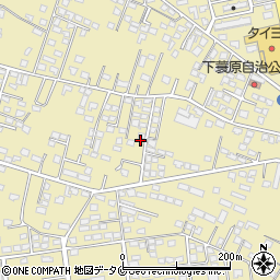 宮崎県都城市蓑原町2997-8周辺の地図