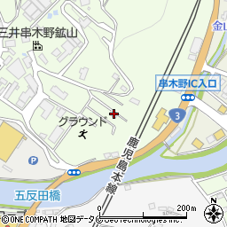鹿児島県いちき串木野市三井12955-1周辺の地図