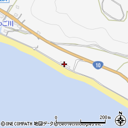鹿児島県霧島市隼人町小浜5801周辺の地図