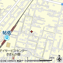 鹿児島県姶良市東餅田1526-3周辺の地図